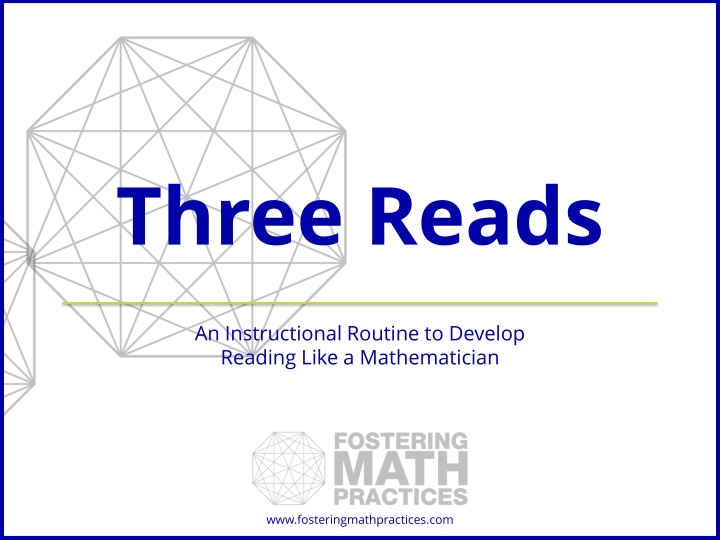 three reads