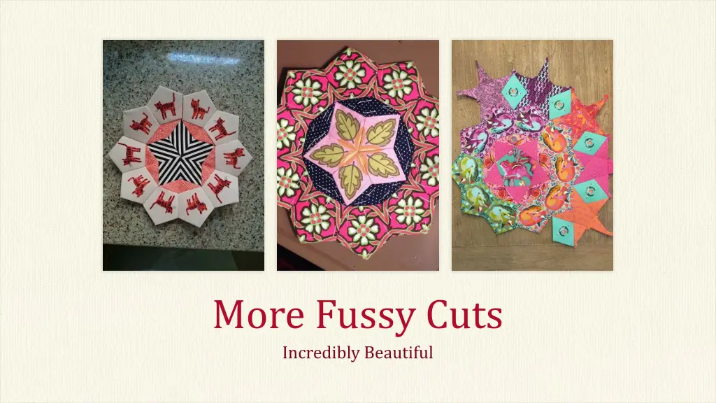 more fussy cuts incredibly beautiful