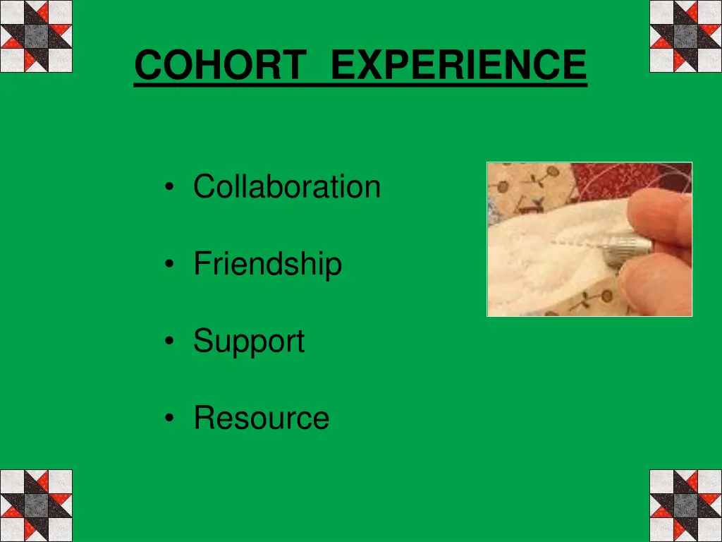 cohort experience