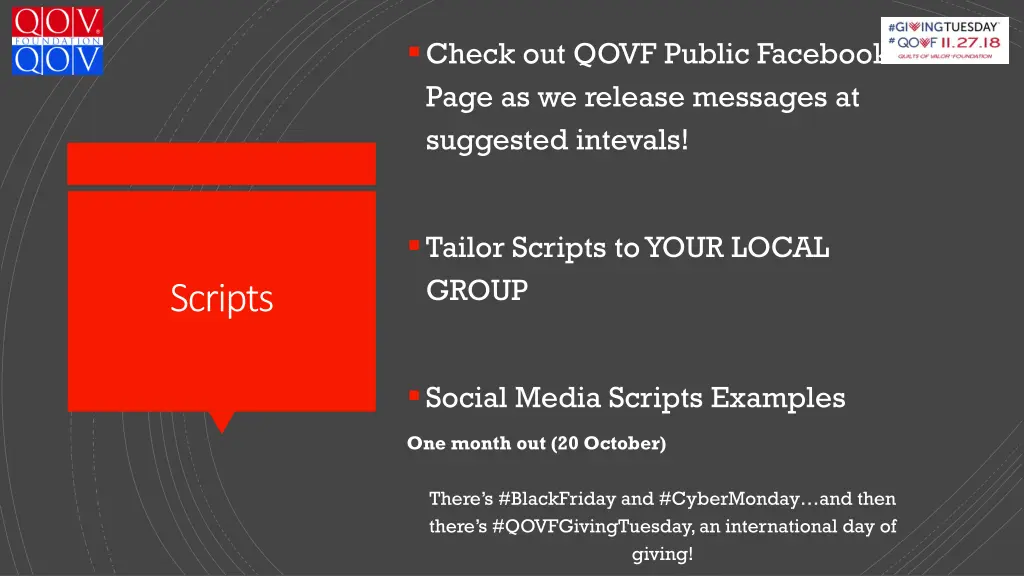 check out qovf public facebook page as we release