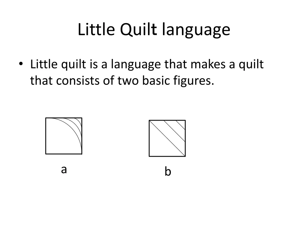 little quil language