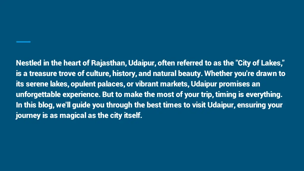 nestled in the heart of rajasthan udaipur often