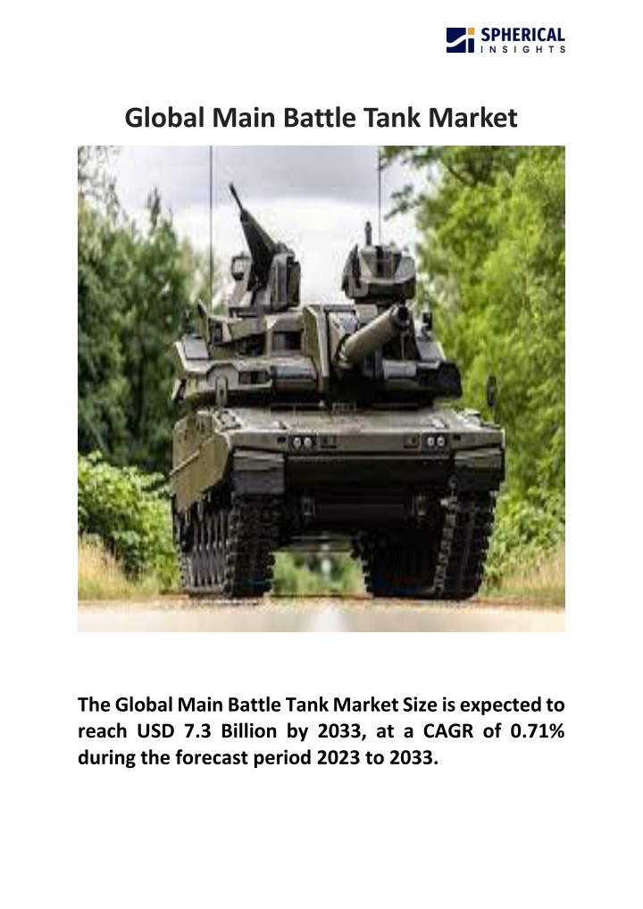 global main battle tank market