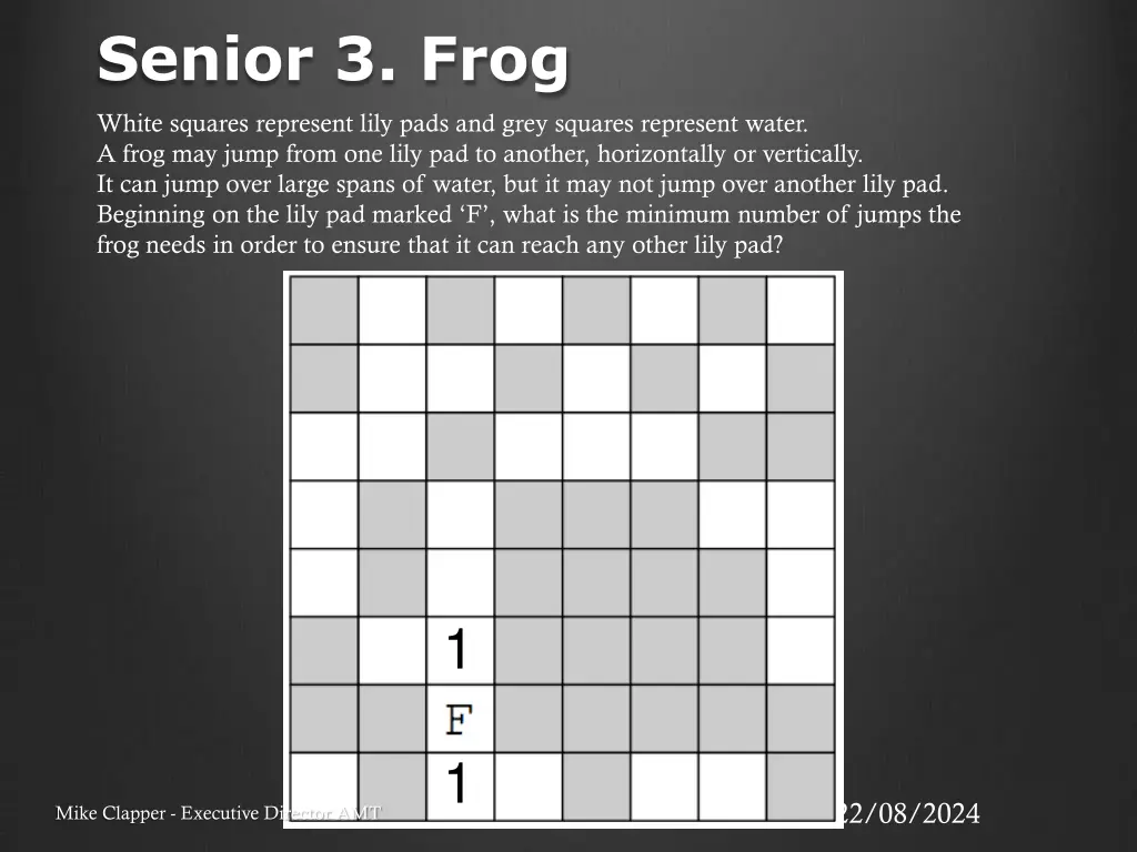 senior 3 frog 1