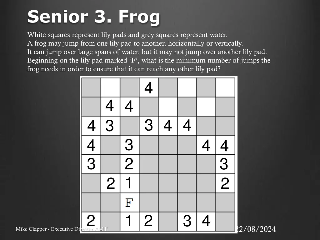 senior 3 frog 4