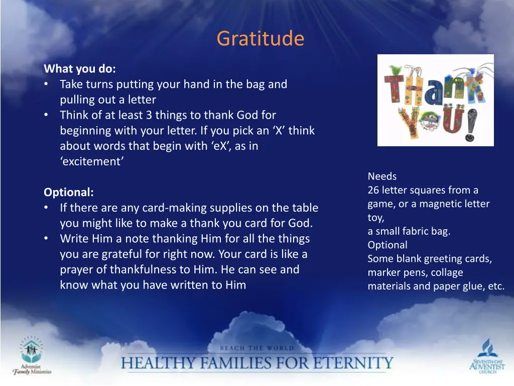 gratitude