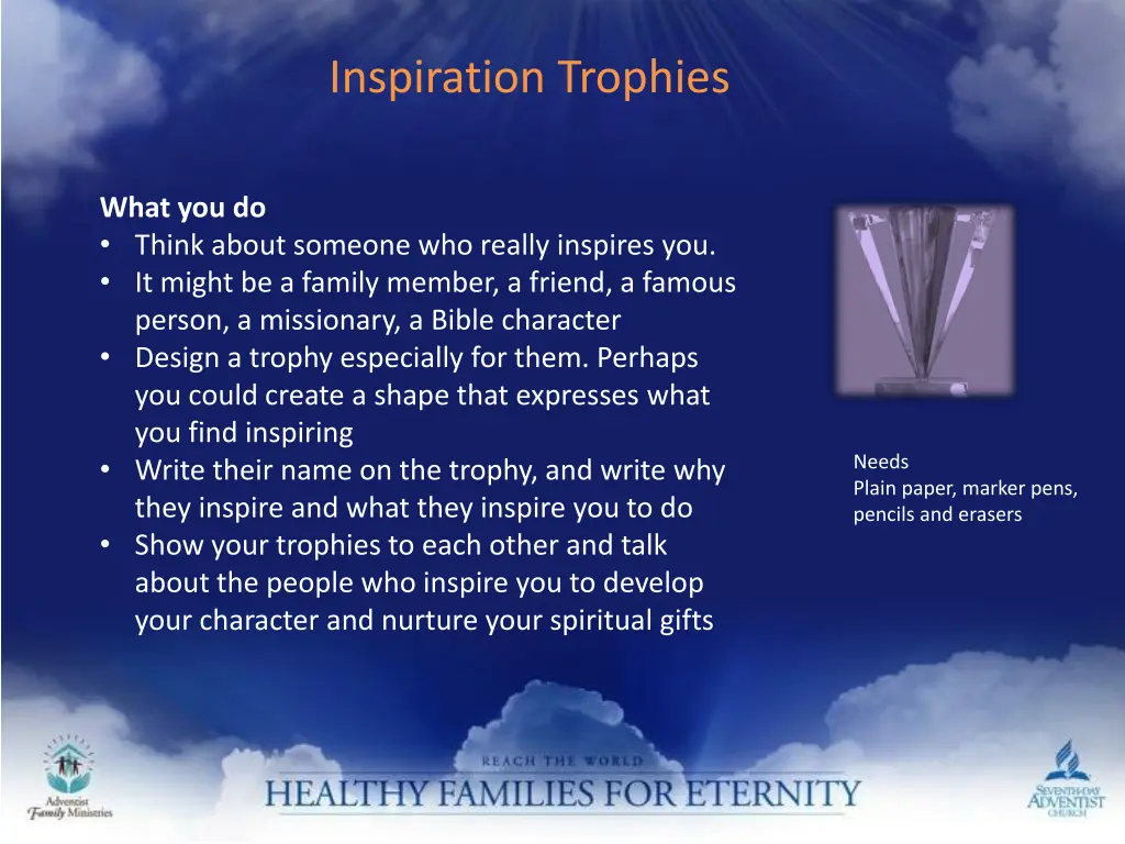 inspiration trophies