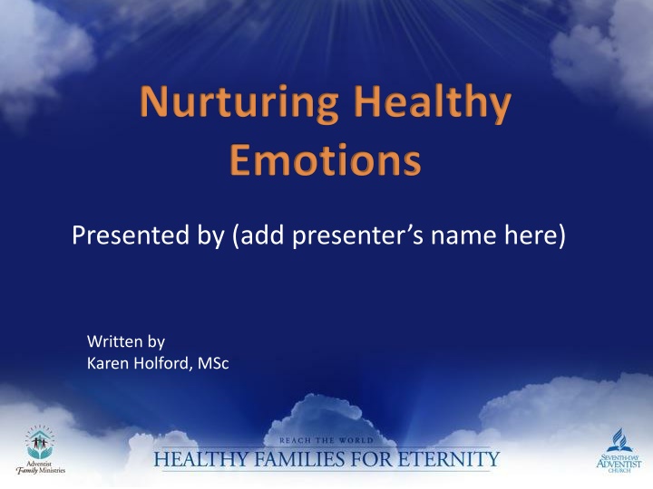 nurturing healthy emotions