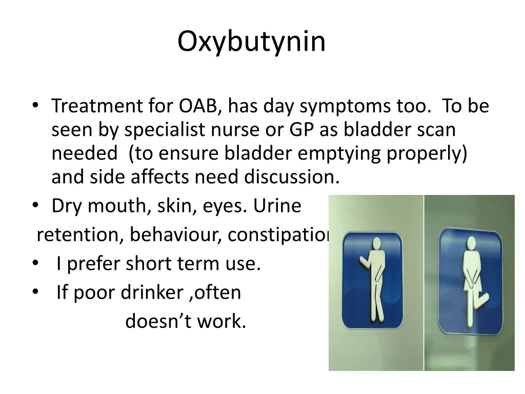 oxybutynin