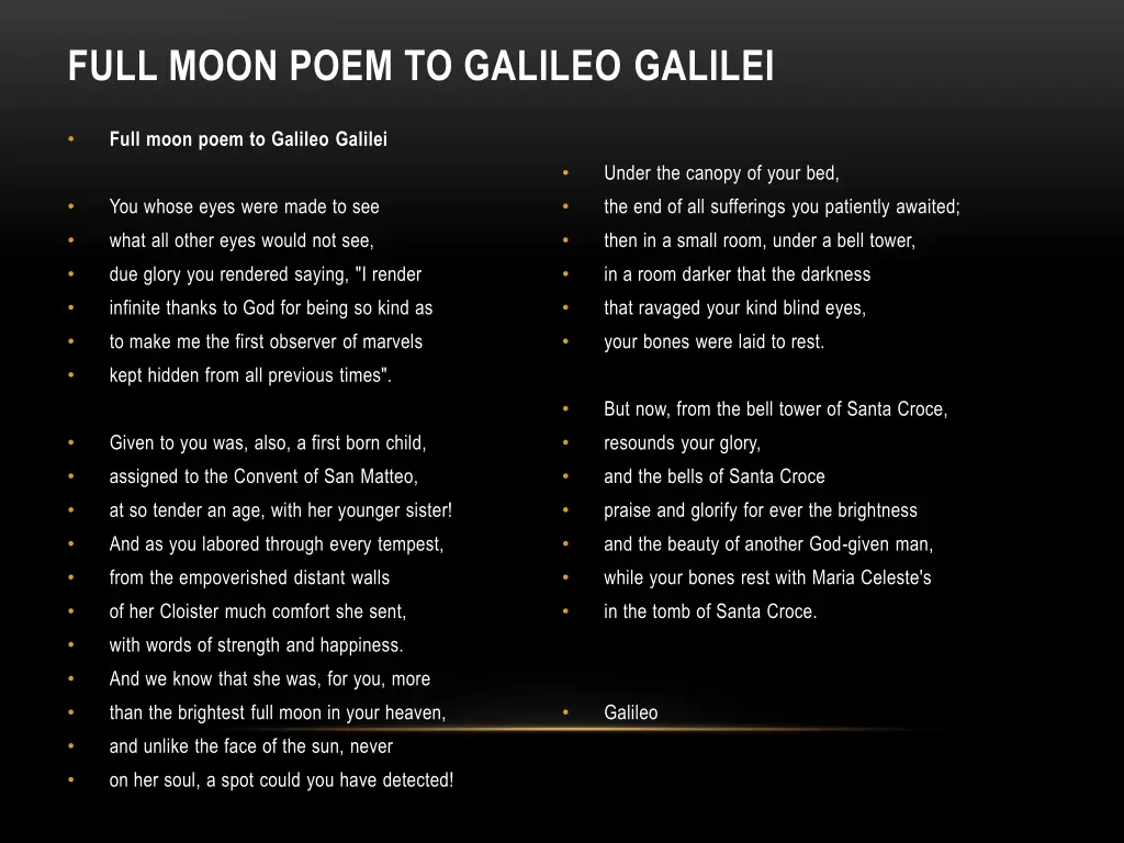 full moon poem to galileo galilei