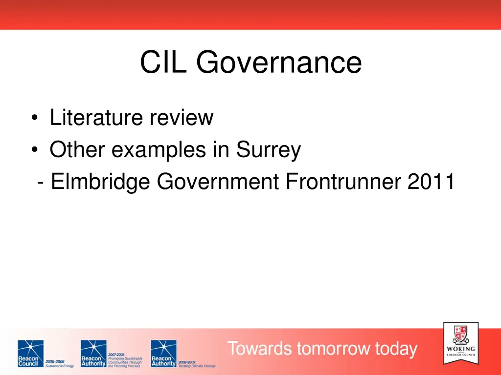 cil governance