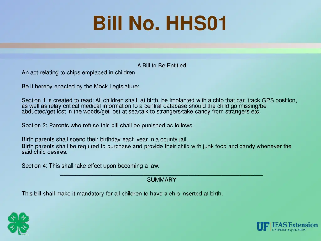 bill no hhs01