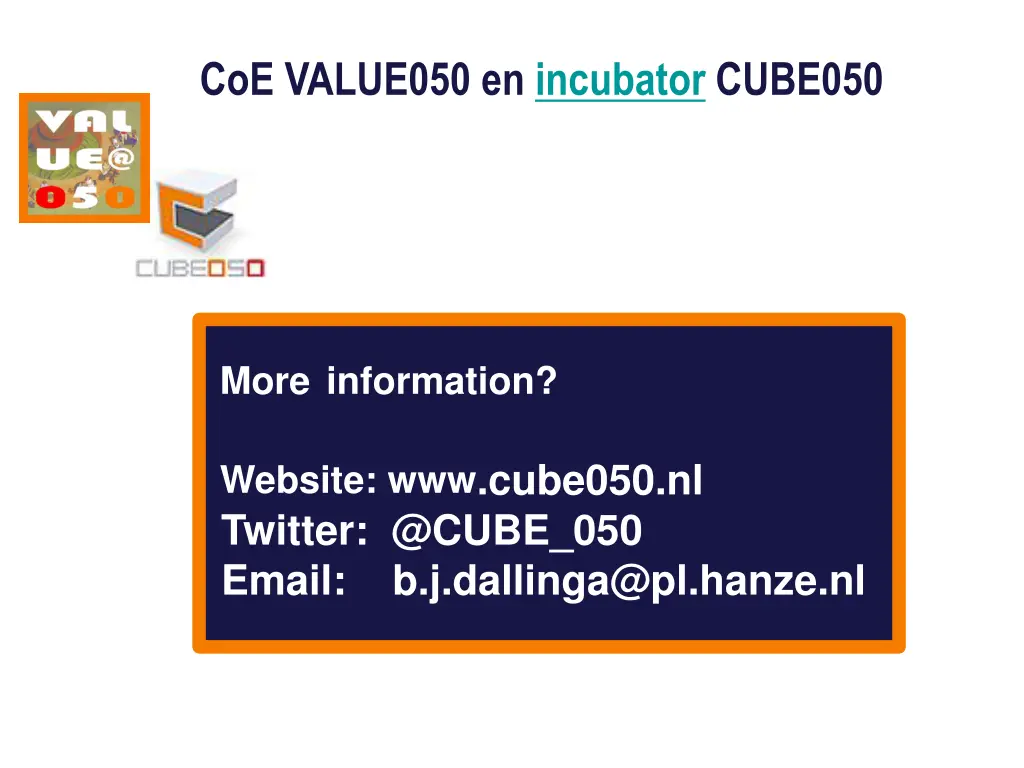 coe value050 en incubator cube050