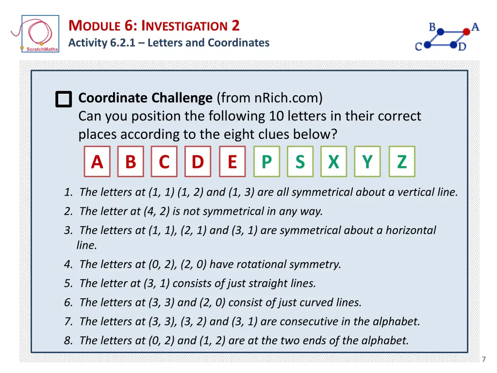 m odule 6 i nvestigation 2 activity 6 2 1 letters 5