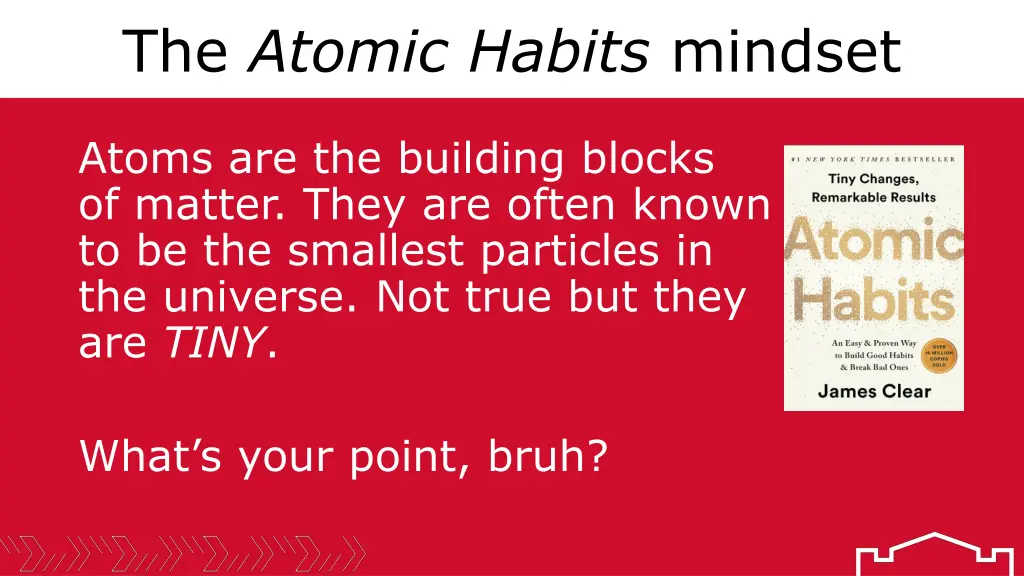 the atomic habits mindset