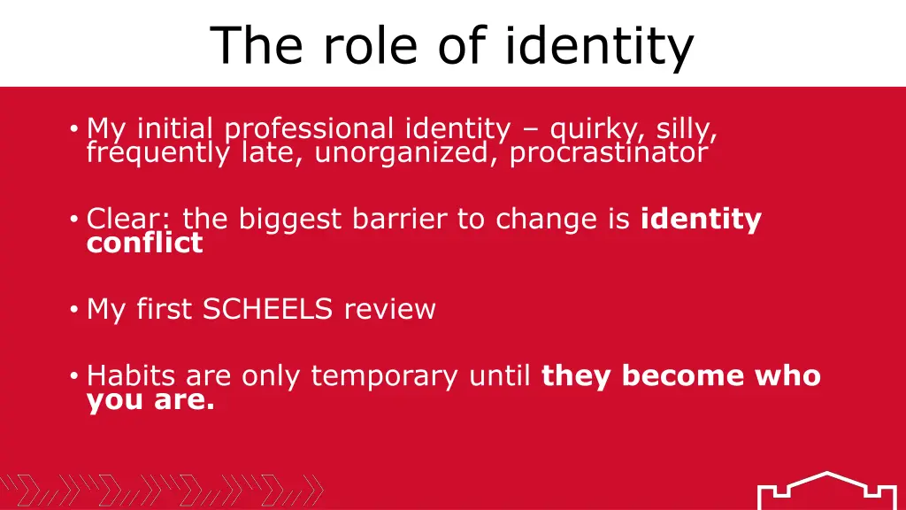 the role of identity