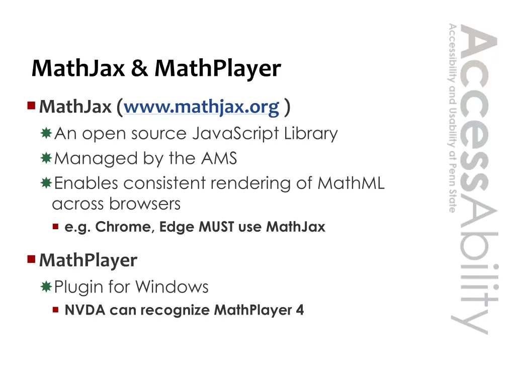 mathjax mathplayer