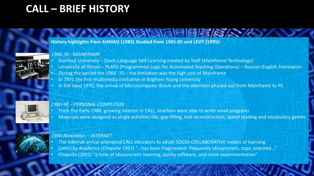 call brief history