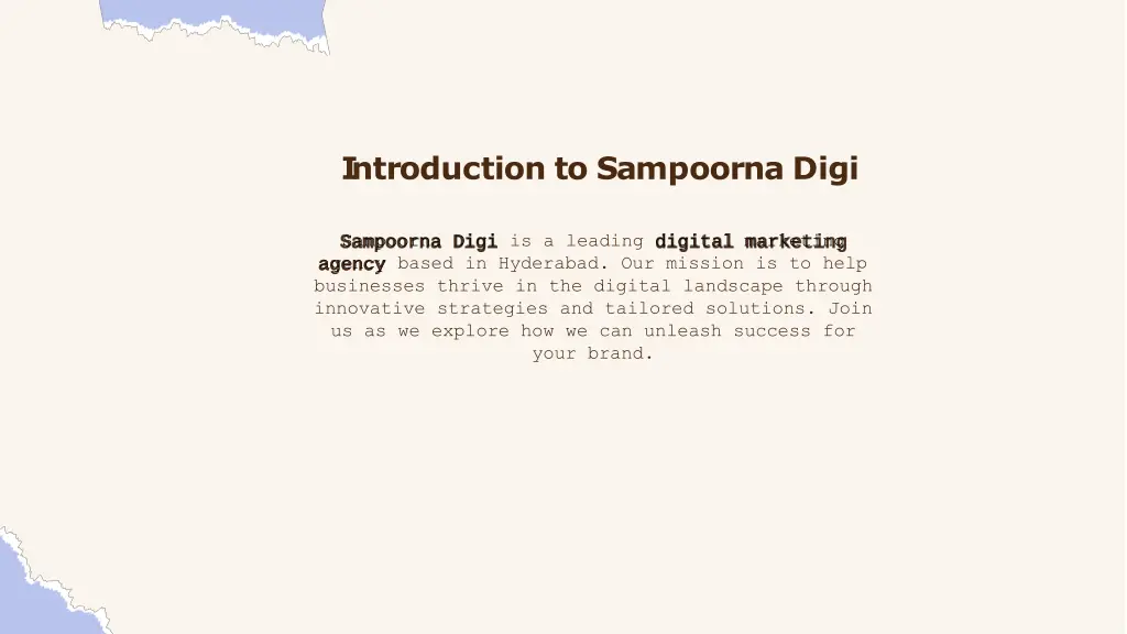 i ntroduction to sampoorna digi