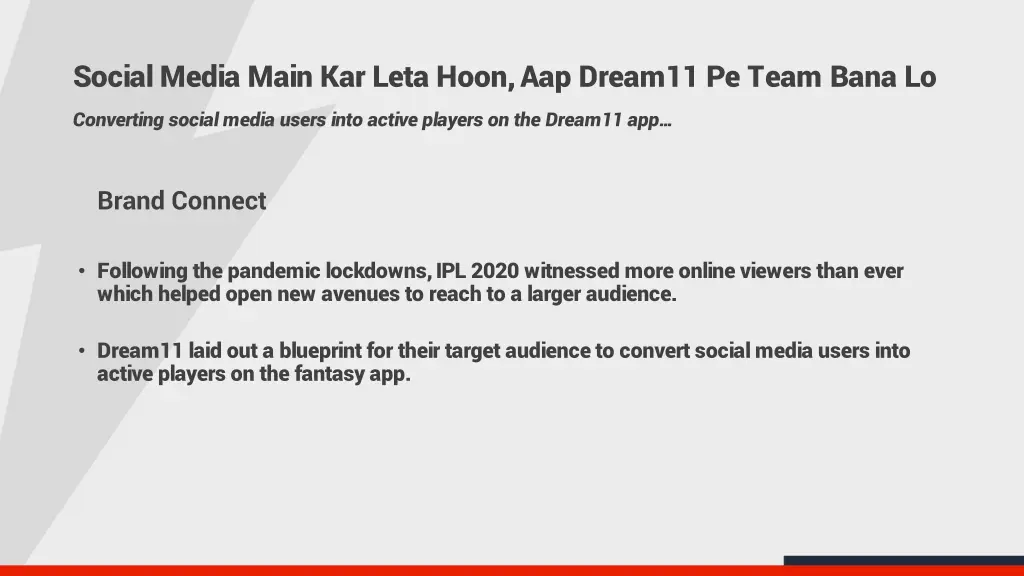 social media main kar leta hoon aap dream11