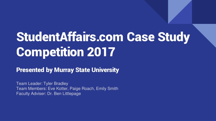 studentaffairs com case study competition 2017