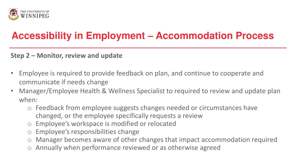 accessibility in employment accommodation process 1