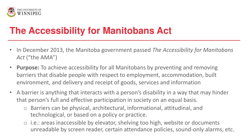 the accessibility for manitobans act