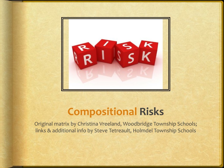 compositional risks