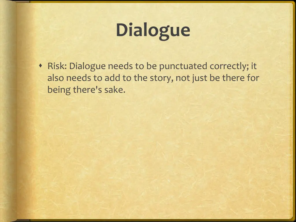 dialogue