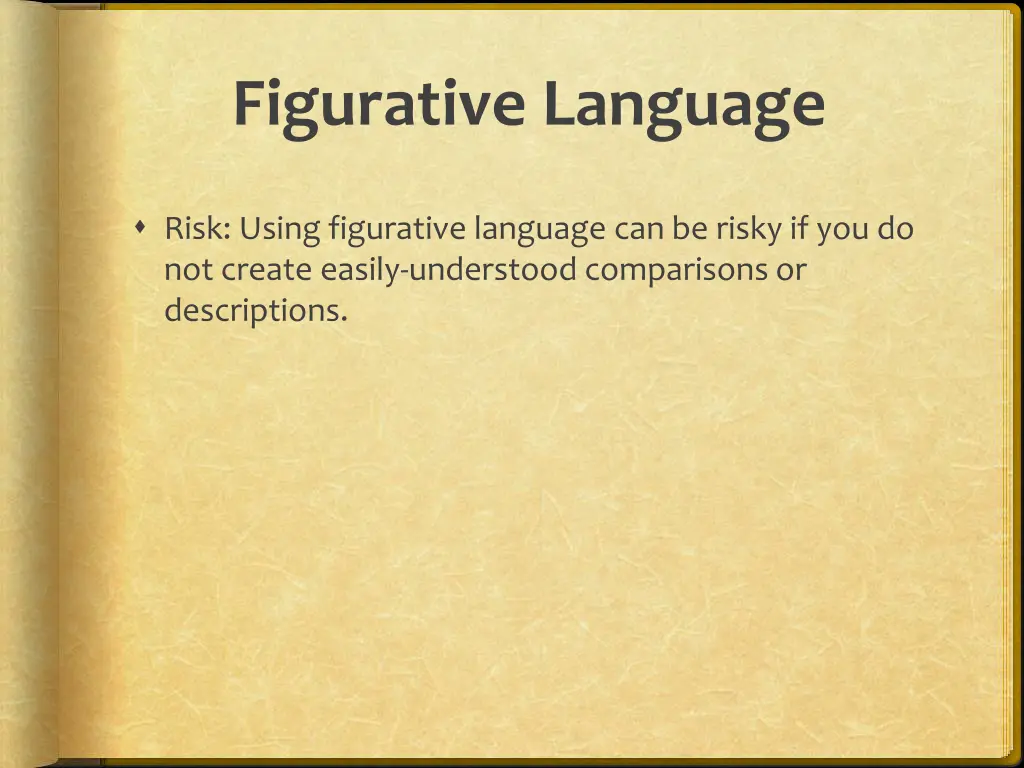 figurative language