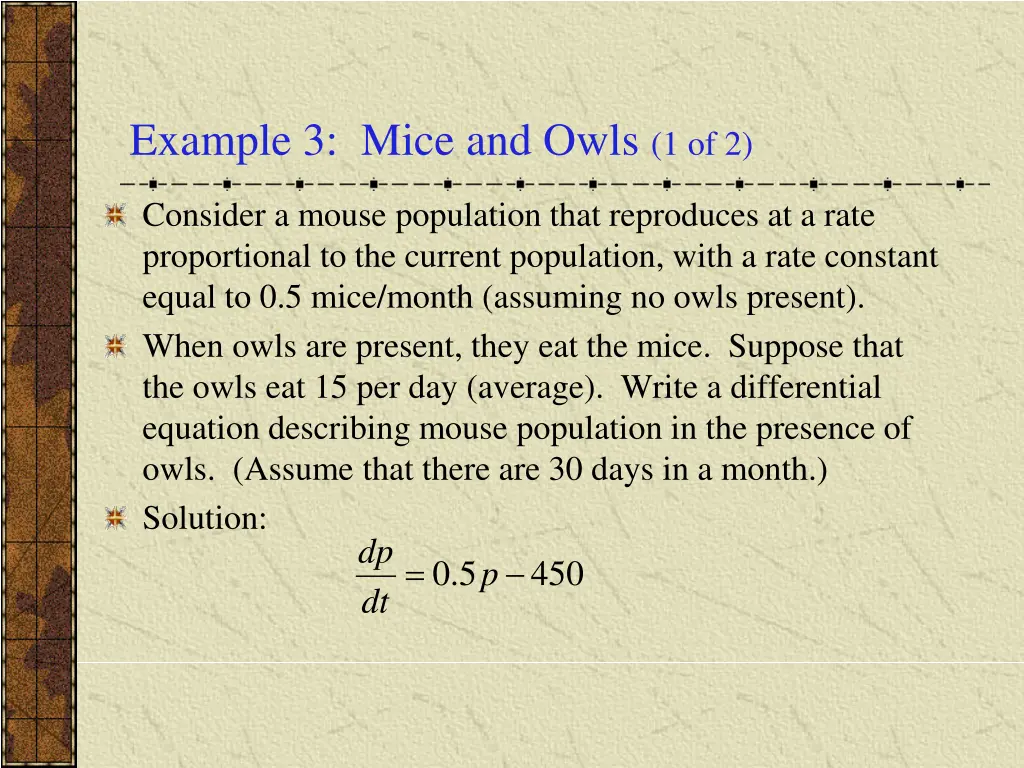 example 3 mice and owls 1 of 2