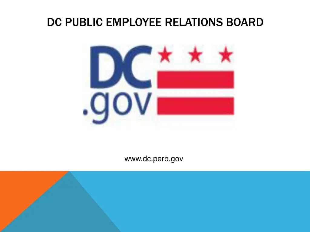 dc public employee relations board