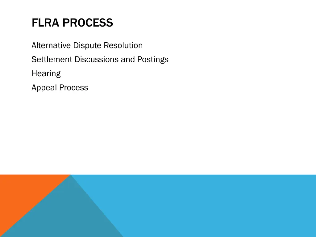 flra process 1