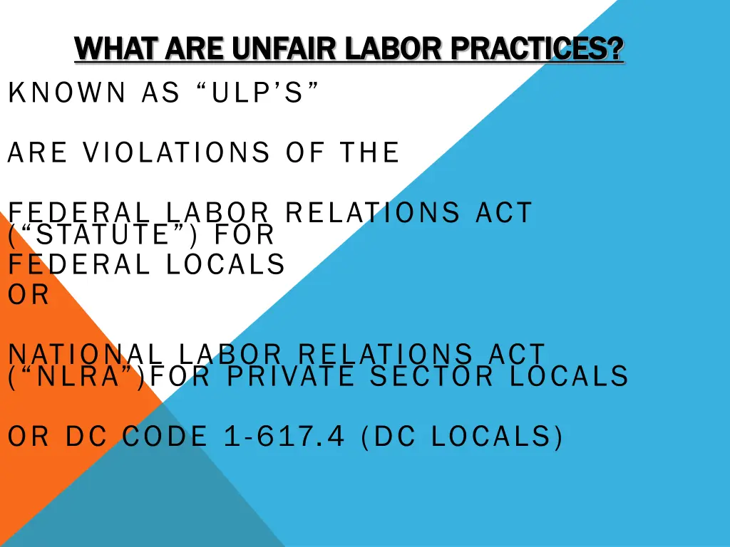 what are unfair labor practices what are unfair