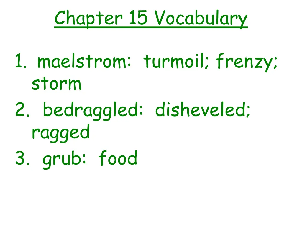 chapter 15 vocabulary