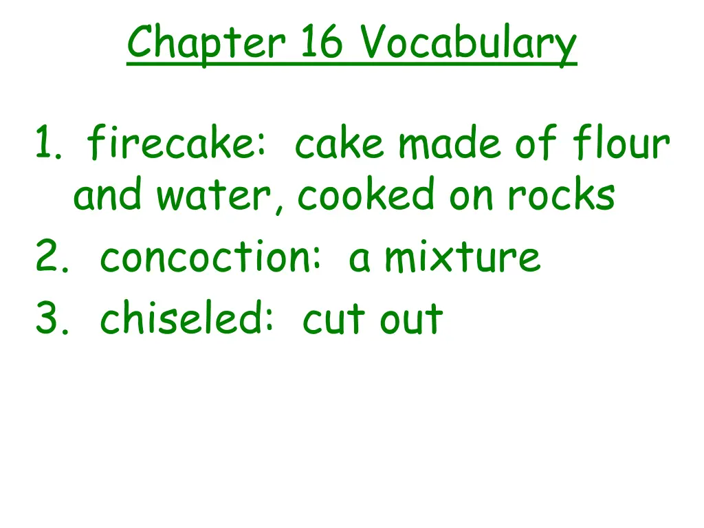 chapter 16 vocabulary