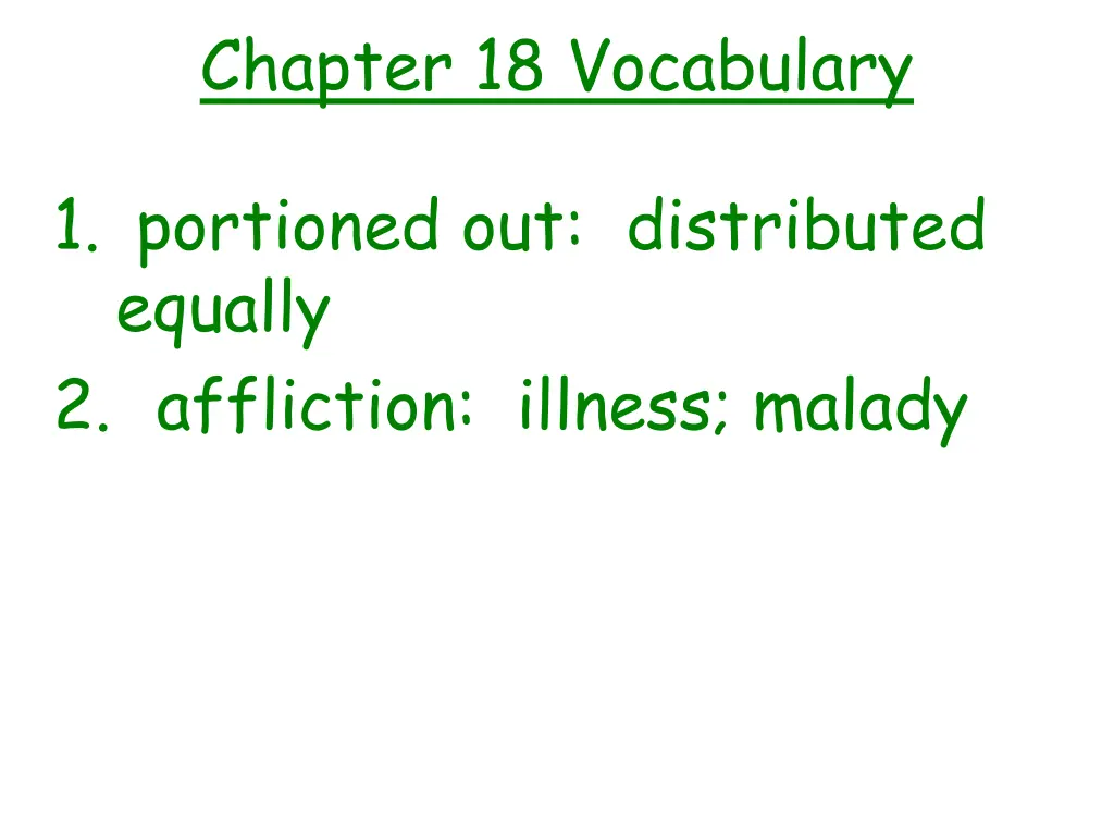 chapter 18 vocabulary