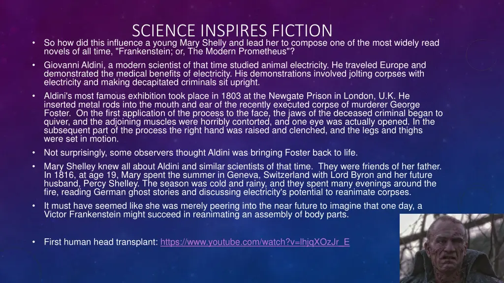 science inspires fiction so how did this