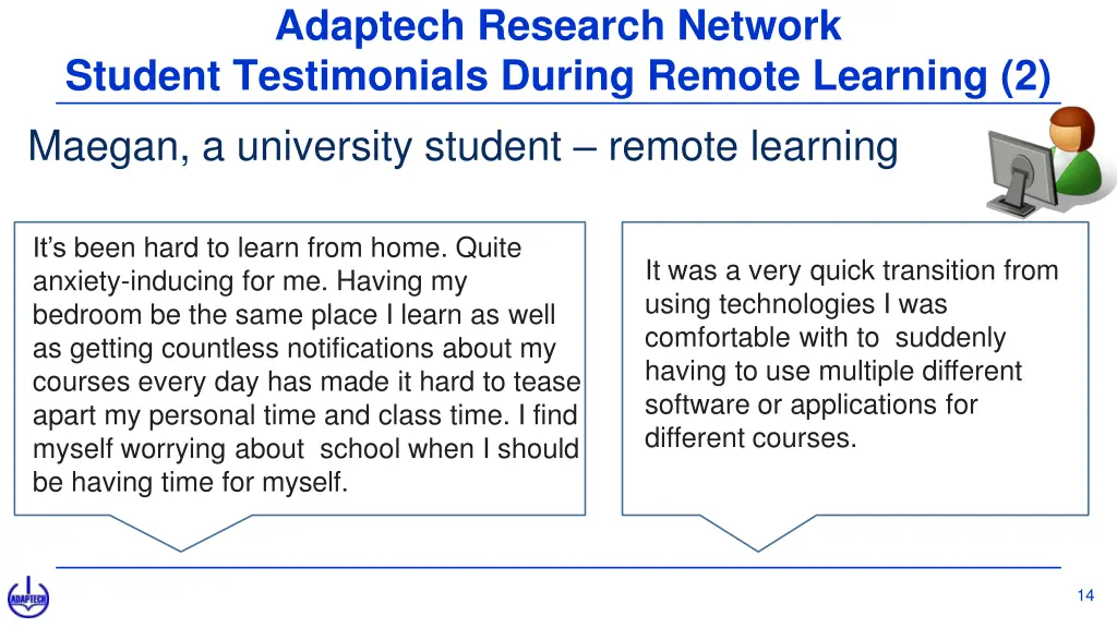 adaptech research network student testimonials 1