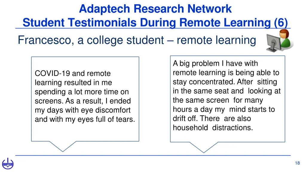 adaptech research network student testimonials 5