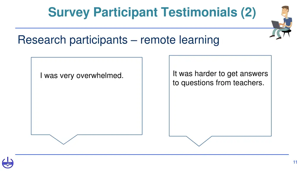 survey participant testimonials 2