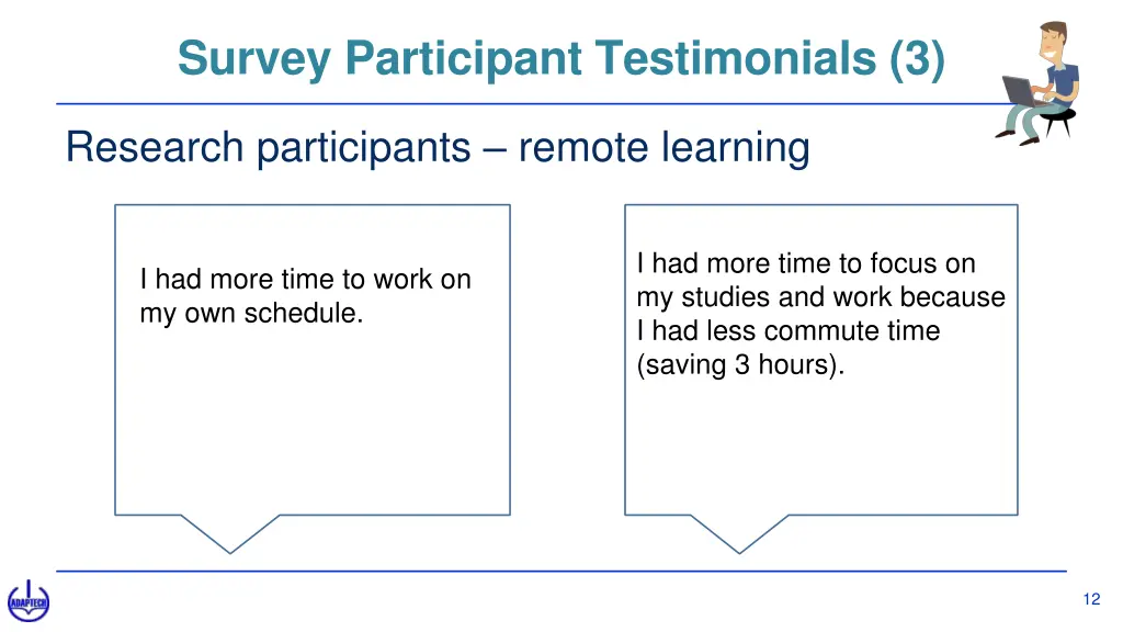 survey participant testimonials 3