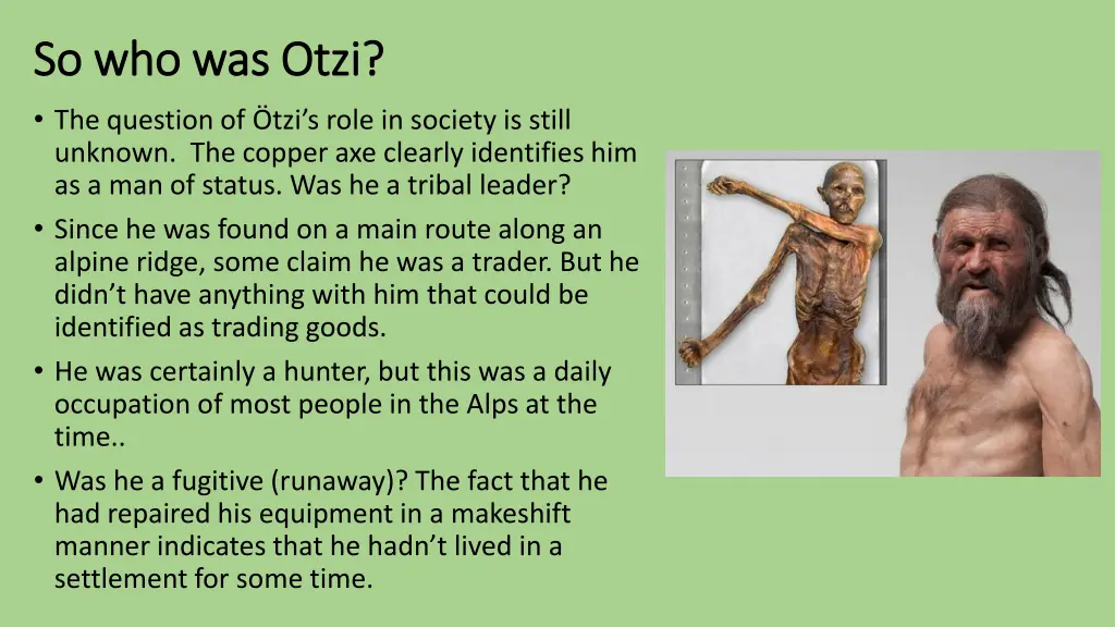 so who was otzi so who was otzi the question