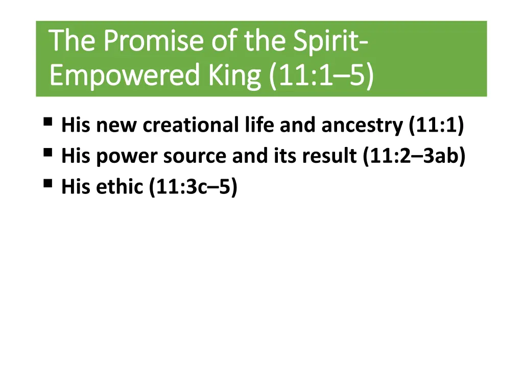 the promise of the spirit the promise 1