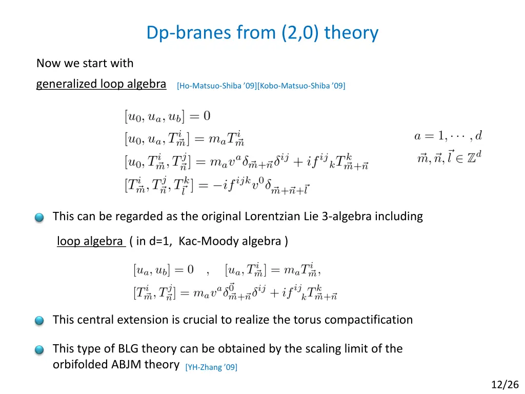 dp branes from 2 0 theory