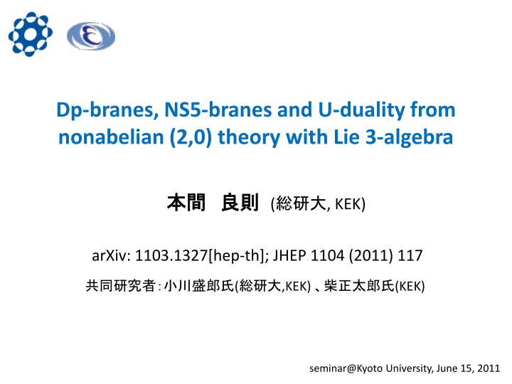 dp branes ns5 branes and u duality from