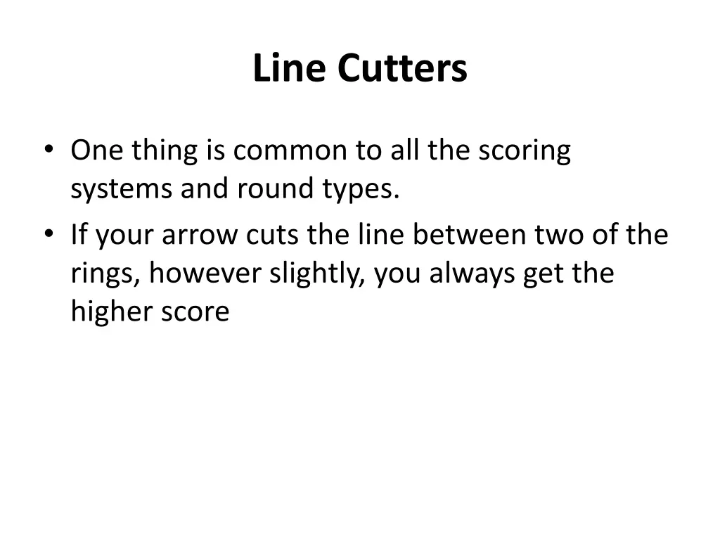 line cutters