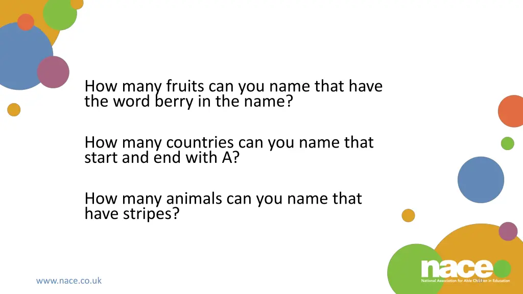 how many fruits can you name that have the word