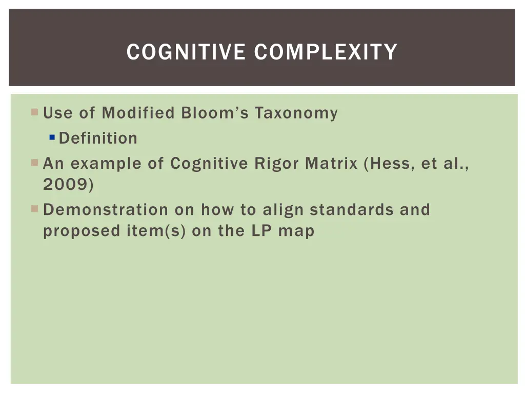 cognitive complexity