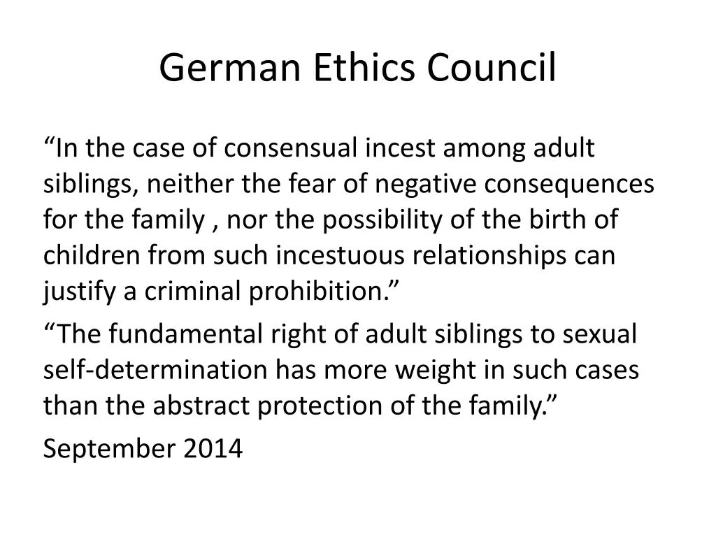 german ethics council